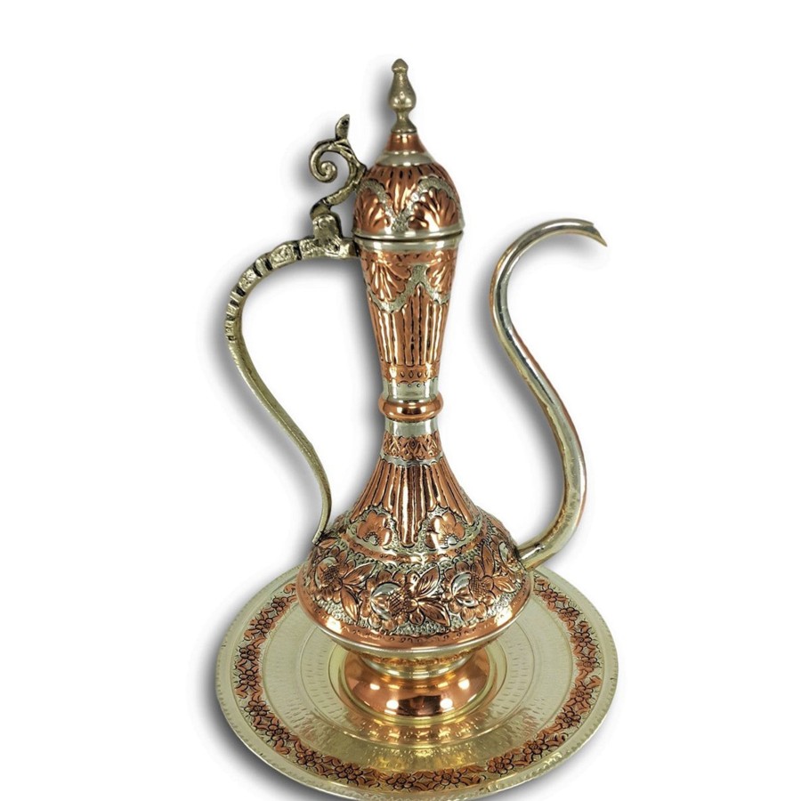 Serveware Tea + Linen | Kemal Turkish Copper Dallah