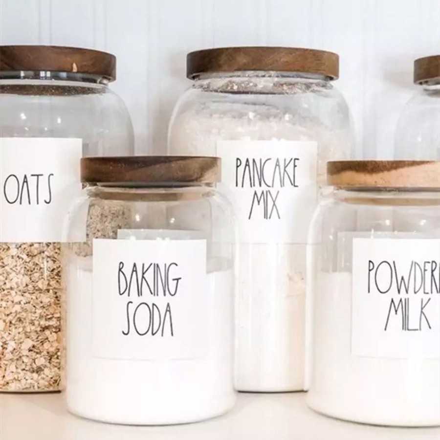 Kitchen Tea + Linen | Large Glass Storage Jars