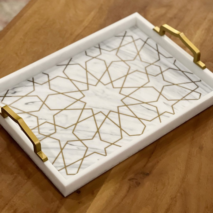 Serveware Tea + Linen | Andalus Serving Tray