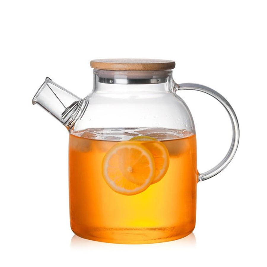 Drinkware Tea + Linen | Glass Teapot - 1800Ml