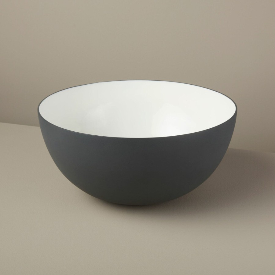 Serveware Tea + Linen | Alto Large Bowl, Graphite