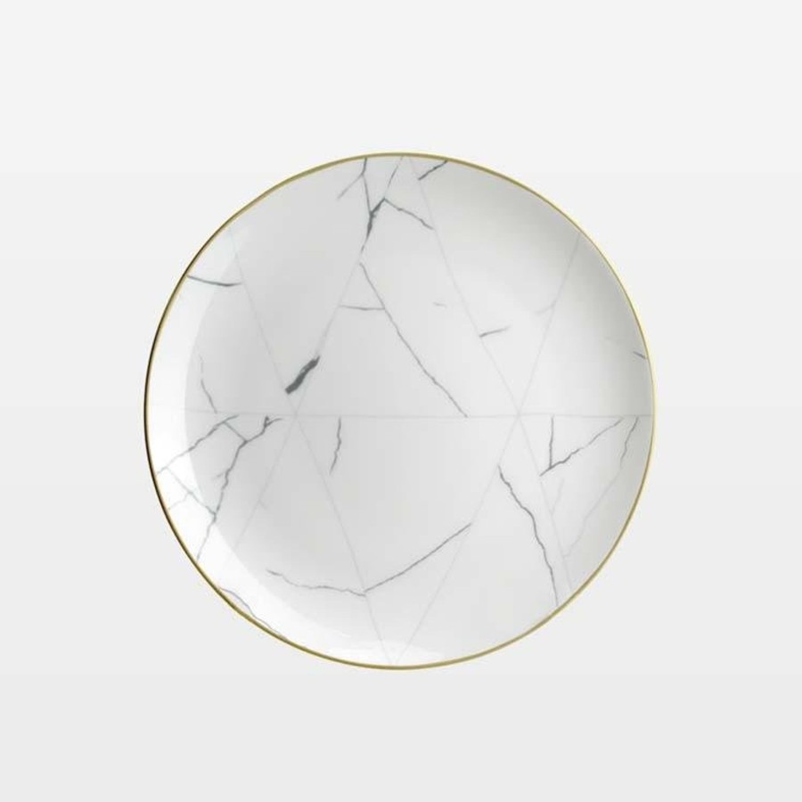 Dinnerware Tea + Linen | Marble Pattern 12" Serving Plate