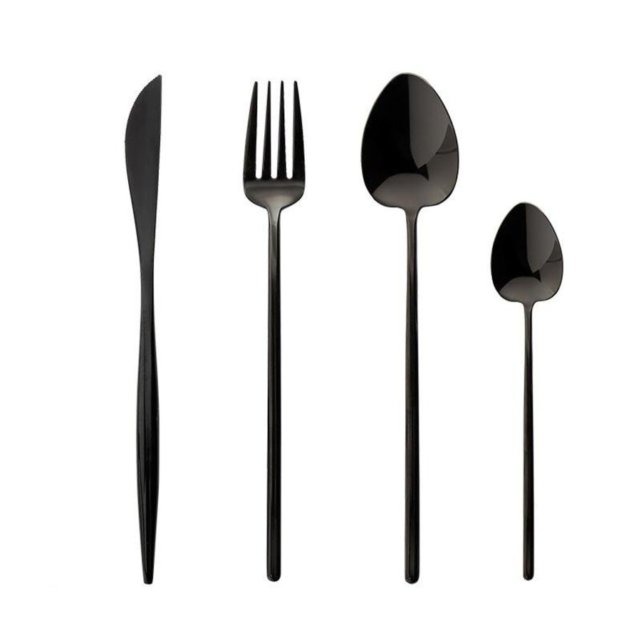 Flatware Tea + Linen | Jewel Flatware Set - Black