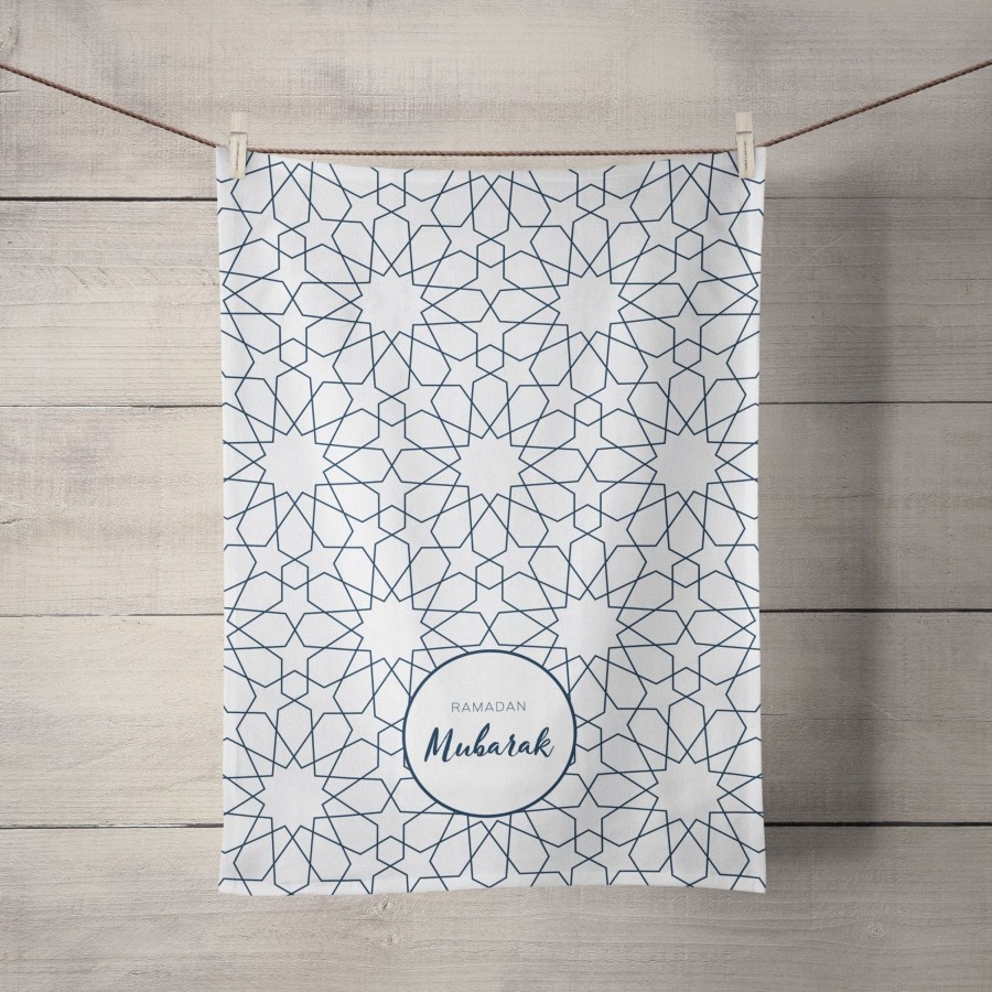 Tea Towels Tea + Linen | Ramadan Mubarak Tea Towel