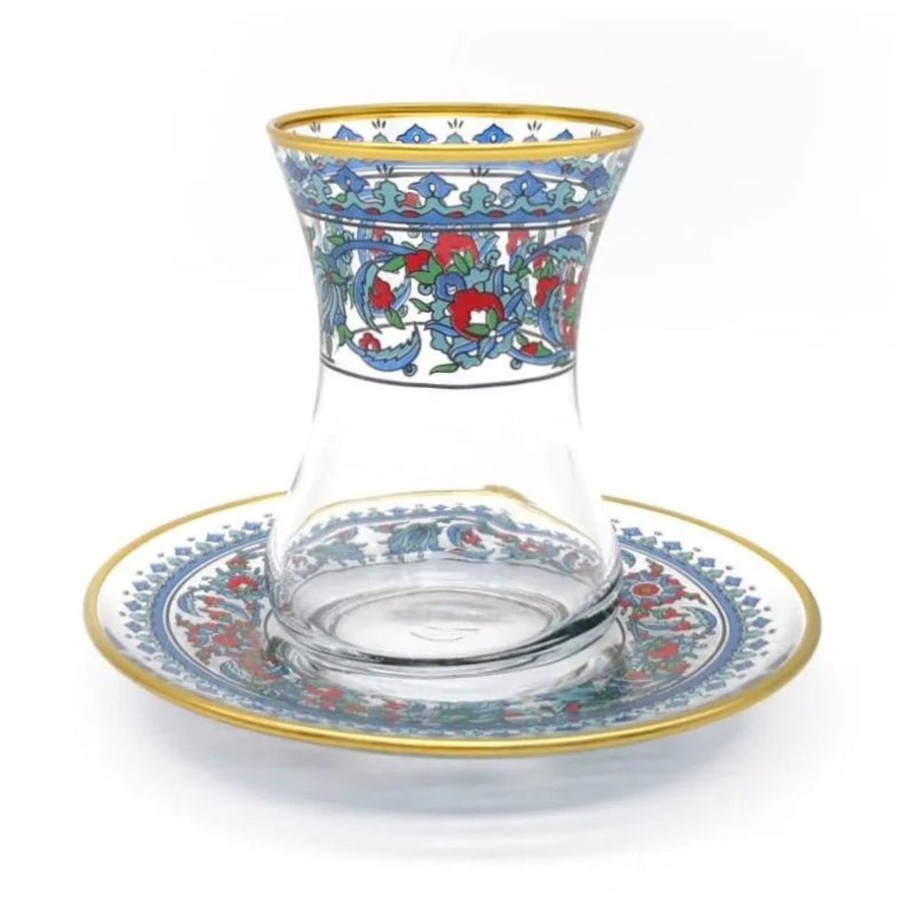 Drinkware Tea + Linen | Topkapi Tea Cups - Set Of 6