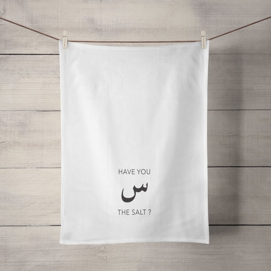 Tea Towels Tea + Linen | Have You Seen The Salt Tea Towel