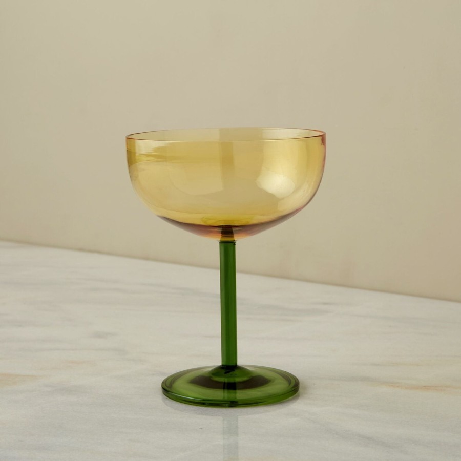 Drinkware Tea + Linen | Colored Drinking Glass