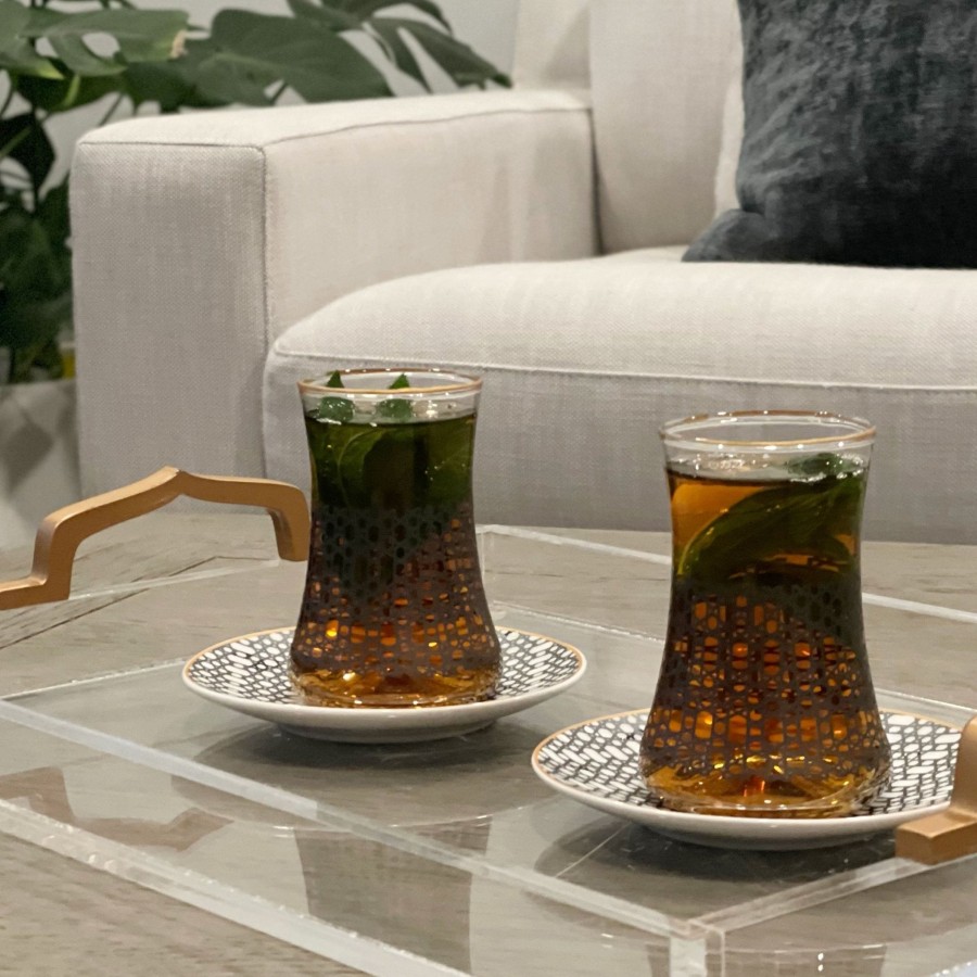 Drinkware Tea + Linen | Mina Coffee And Tea Gift Set